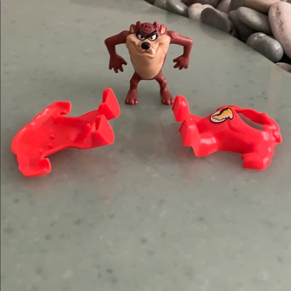 WARNER Bros 1991 LOONEY TUNES 2.5'' TAZ TAZMANIAN - Picture 5 of 6